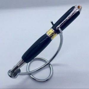 SOLD Art Deco Inspired Fountain Pen - Buffalo Horn
